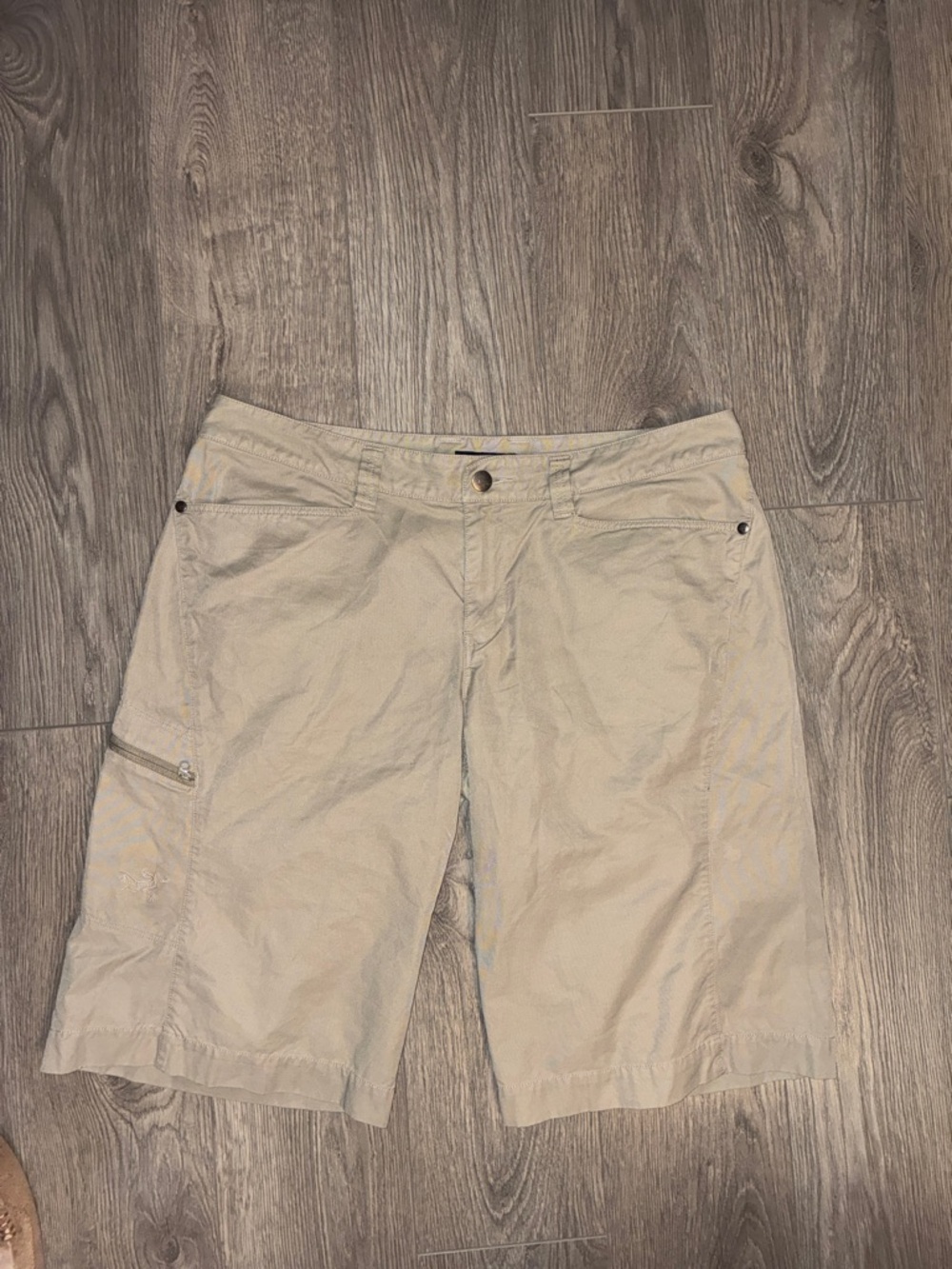 Arc'teryx Tan Cargo Hiking Shorts